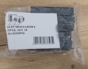 Klin montażowy 10 szt