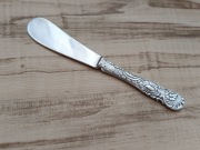 POSREBRZANY NOŻYK DO MASŁA NÓŻ WZÓR AMSTERDAM SZWECJA 1szt