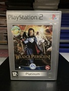 Play station 2 władca pierścieni powrót króla pudełko