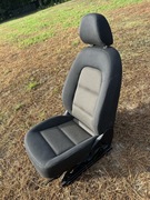 Fotel pasażera Audi Q3 8U 2013 czarny brąz 