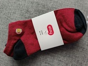 Skarpetki stopki męskie z aplikacją firma ELOY rozmiar 40-45, 3 pary