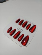 cherry cola nails new set handmade lana dey rey core katherine