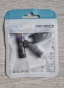 Aufu Adapter magnetyczny 240W UsbC 2 szt 16-pinowy obracany o 180 typC