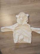 Pluszowa bluza na chrzest 