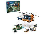 LEGO 60437 City - Helikopter badaczy dżungli w bazie