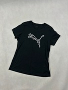 Damska czarna koszulka Basic t-shirt puma