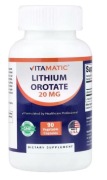 Orotan litu 20 mg, 90 kapsułek