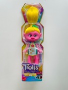 MATTEL Figurka z bajki Trolle Viva Lalka podstawowa HNF14 różowo-żółta 17cm