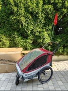Okazja Nowa przyczepka rowerowa Queridoo Sportrex 2