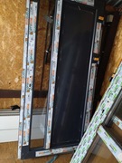 Drzwi zewnętrzne nowe Pcv 210*100 z klamką antracyt