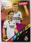 PANINI FIFA 365 2024 MODRIĆ KROOS nr.RMA 14  DOUBLE TROUBLE