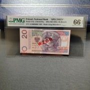 20 ZŁOTYCH 1994 WZÓR PMG 66 EPQ 