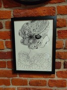 Obraz "dama2" ręcznie wykonany