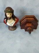 Popiersie Chrystusa z podstawą Ecce Homo