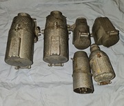 Gniazdo siłowe aluminiowe  na płaskie bolce 63A . Cena za wszystkie.