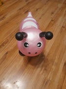 Skoczek gumowy gąsienica sun baby