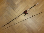 Super wędka zestaw castingowy 2,1 m 8-25g cast