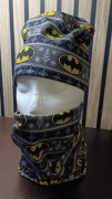 Komplet zestaw czapka komin batman