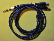 KABEL 1.6m HICON 3.5mm 6.3mm AUDEZE ZMF MEZE KENNERTON