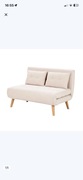 Sofa rozkładana 2-osobowa ZONAR beżowa