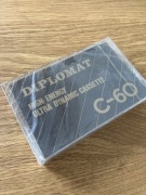 Diplomat kaseta magnetofonowa PRL C-60
