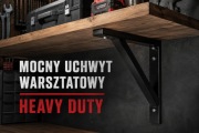 Uchwyt do Półki Heavy Duty | Mocowanie Warsztatowe | PETG Industrial
