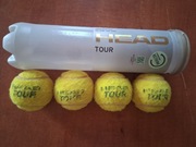 Piłki tenisowe Head Tour 4 sztuki