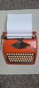 Maszyna do pisania walizkowa, zabytkowa z 1972 roku ADLER TESSY, sprawna