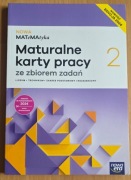 Nowa matematyka 2. Maturalne karty pracy ze zbiorem zdań praca zbiorowa