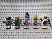 KLOCKI LEGO FIGURKI MINIFIGURKI SERIES NINJAGO 71746 OD 1ZŁ LICYTACJA