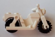 LEGO Motocykl Motor x81c02 biały