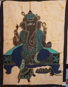 Obraz na tkaninie ręcznie robiony Sri Lanka