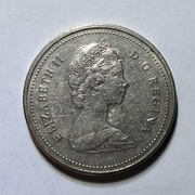 5 cents 1985 bez znaku menniczego Elżbieta II Kanada