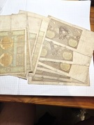 6 x10 zł 1940 , 4 x50 zł 1929 rok