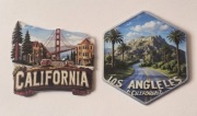 Magnes na lodówkę akrylowy California USA LOS ANGELES Stany Zjednoczone(44)