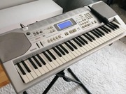 Casio z dynamiczną klawiaturą USB MIDI statyw mikrofon