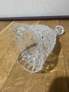 Kryształowy dzwonek ręcznie szlifowany ok. 18 cm dekoracja