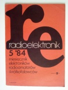 Radioelektronik miesięcznik 5/84  (spis treści na zdjęciu)