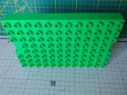 Lego duplo zielona płytka 12 x 8 pinów