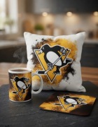 Pittsburgh Penguins prezent dla kibica NHL hokej na lodzie zestaw Poduszka