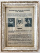 Stara grafika Wehrmacht rozkaz ataku Polska Hitler Goering 1.09.1939