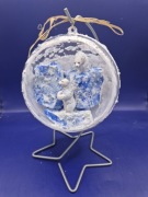 Bombka3d przestrzenna z misiami polarnymi