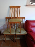 KRZESŁO TAPICEROWANE 7SZT.