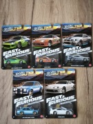 Hot Wheels FAST & FURIOUS zestaw 5 samochodów