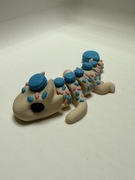 Figurka smok makaronik, deserowy, na Wielkanoc