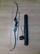 Łuk OakRidge myśliwski + 13 strzał + tuba na strzały