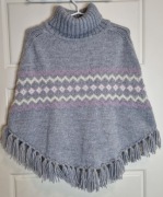 Ponczo z golfem H&M 158 cm dziewczynka