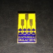 Przypinka regaty wioślarskie Gintariniai irklai 1976 (LSRR/Litwa)