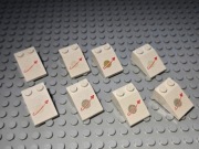 KLOCKI LEGO ELEMENTY SPACE KOSMOS Z NADRUKIEM OD 1ZŁ LICYTACJA