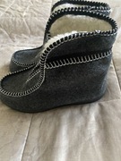 Kapcie domowe naturalna wełna owcza r 42